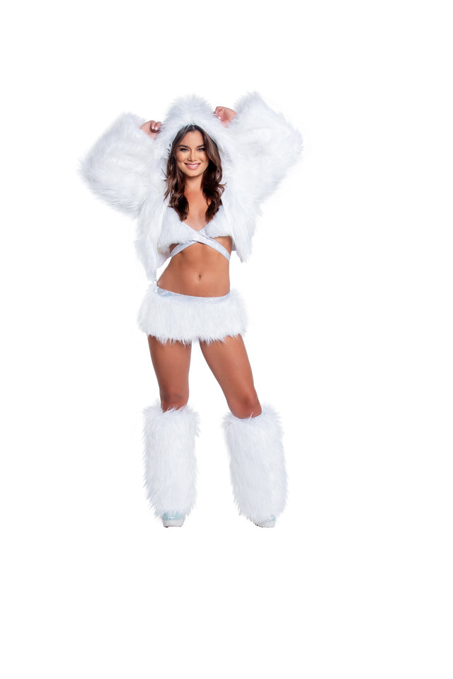FF429 - Light-Up Faux Fur Legwarmers