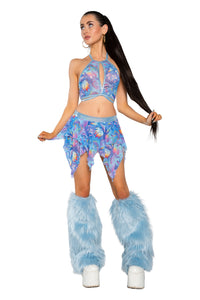 JR161 - Mesh Wrap Halter